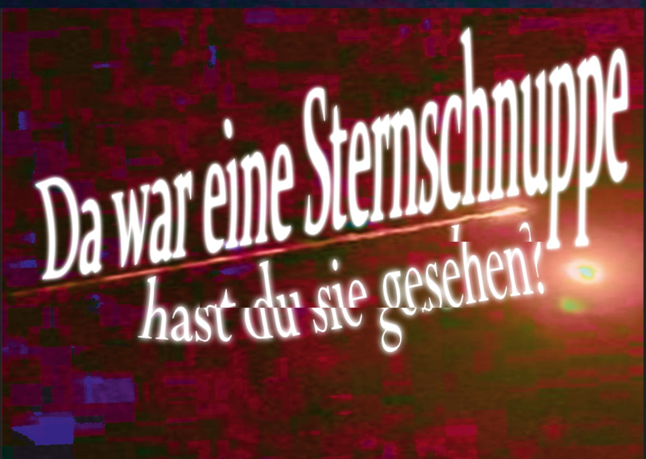 Da war eine Sternschnuppe (10 Stück)